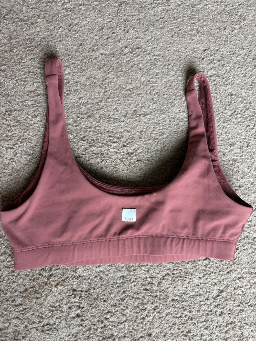 vuori Mauve Pink Sports Bra